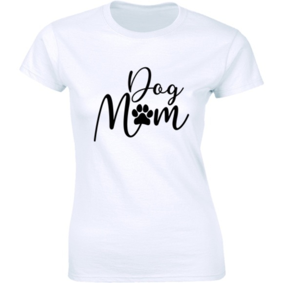 Half It Tops - Dog Mom Womens T-Shirt Pet Animal Rights Lover Half It Tops - Dog Mom Womens T-Shirt Pet Animal Rights Lover